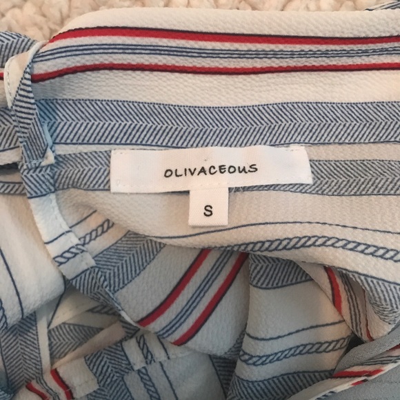 STRIPED OPEN BACK TOP - Picture 4 of 4